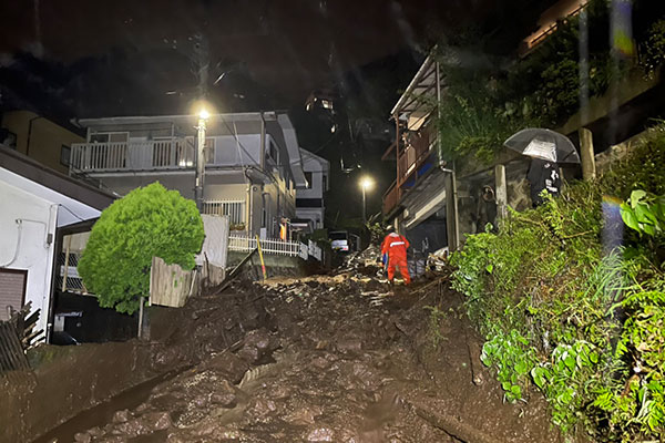 【神奈川県湯河原町】令和3年7月豪雨