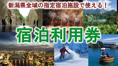 【宿泊利用券】新潟県内の指定宿泊施設で使える！（6枚）6,000円分