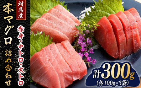 対馬産 本マグロ 詰め合わせ トロの華  [WAQ003]海鮮 魚介 まぐろ トロ 刺身 本まぐろ マグロ